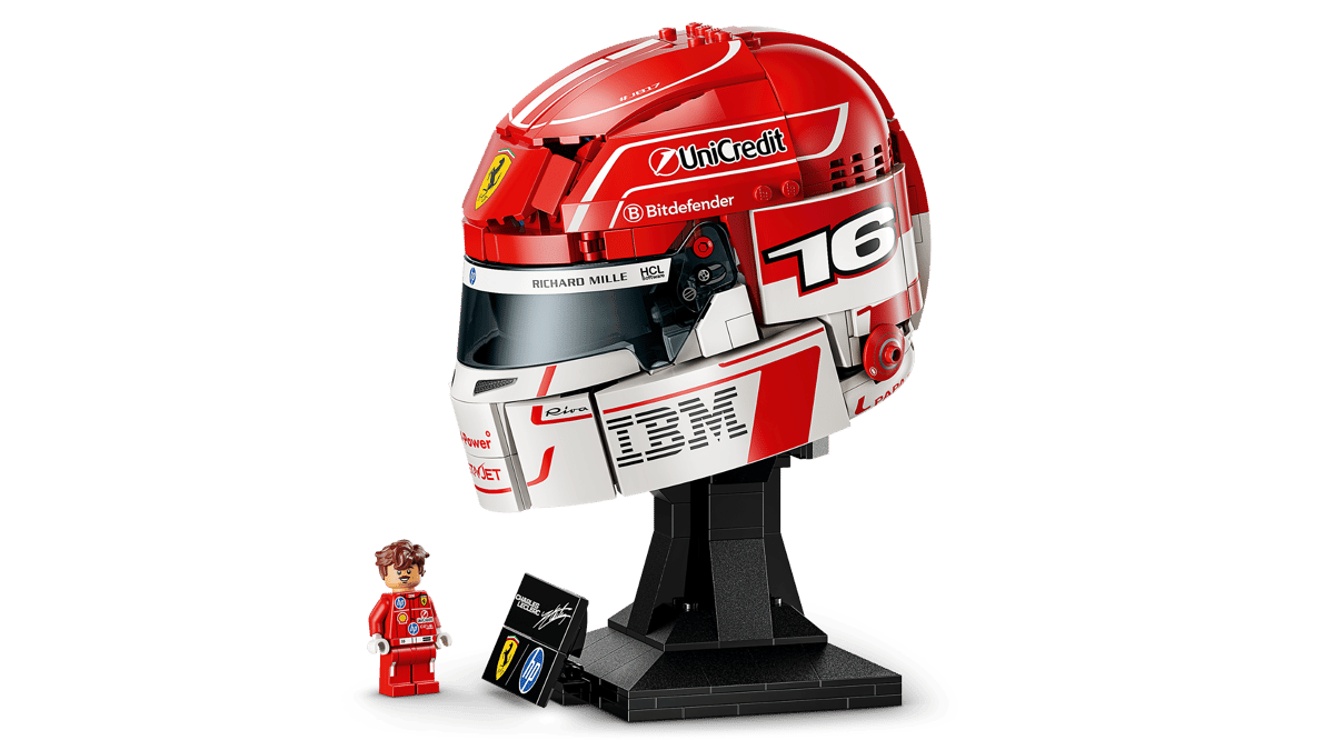 LEGO Editions 43014 Scuderia Ferrari HP Charles Leclerc Helmet Set