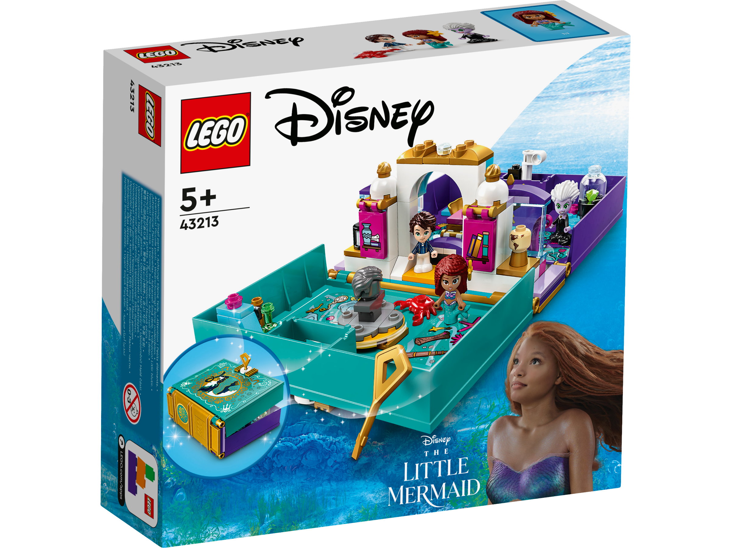 Lego 43213 The Little Mermaid Story Book