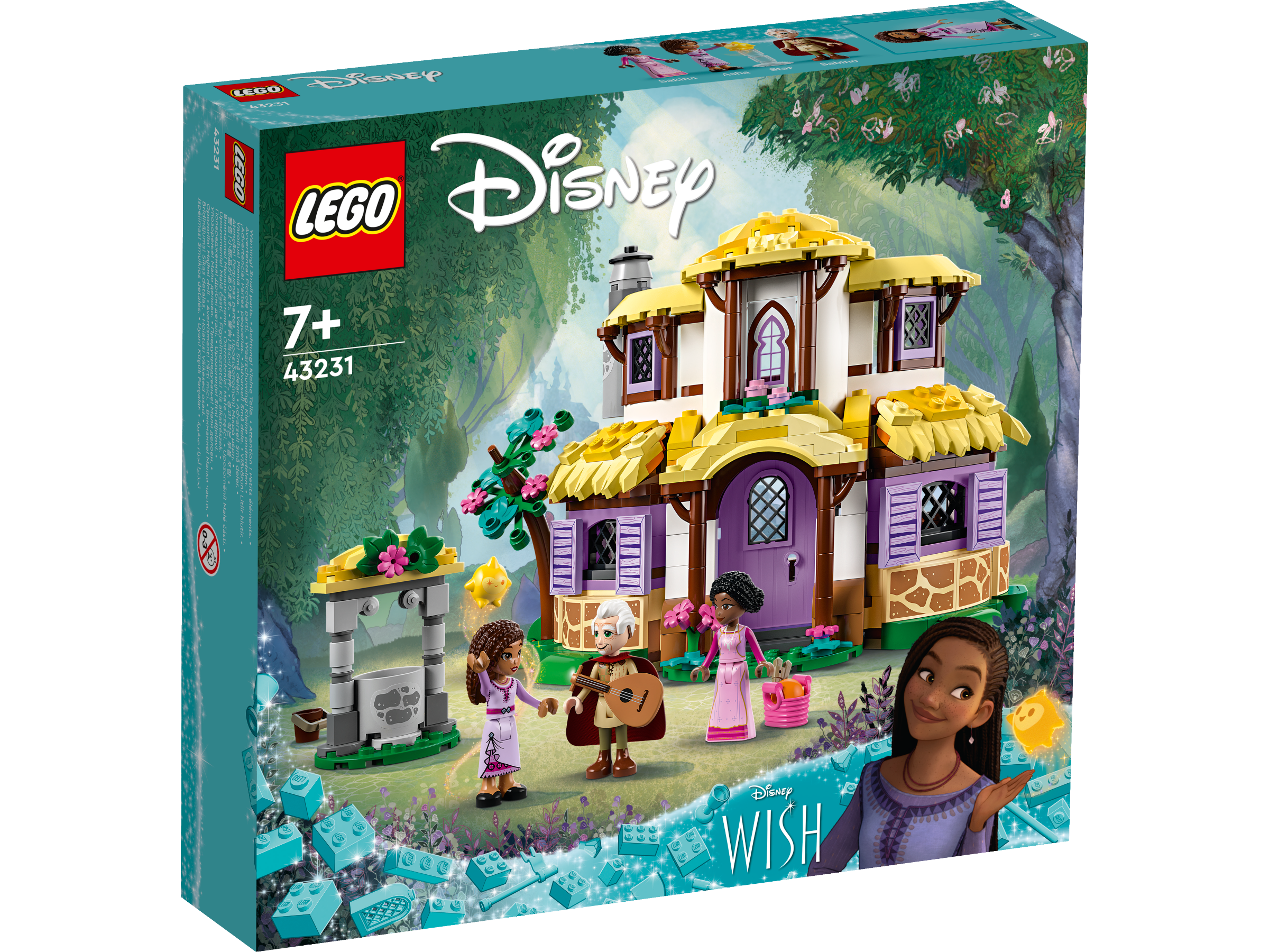 Lego 43231 Disney Wish Ashas Cottage Building