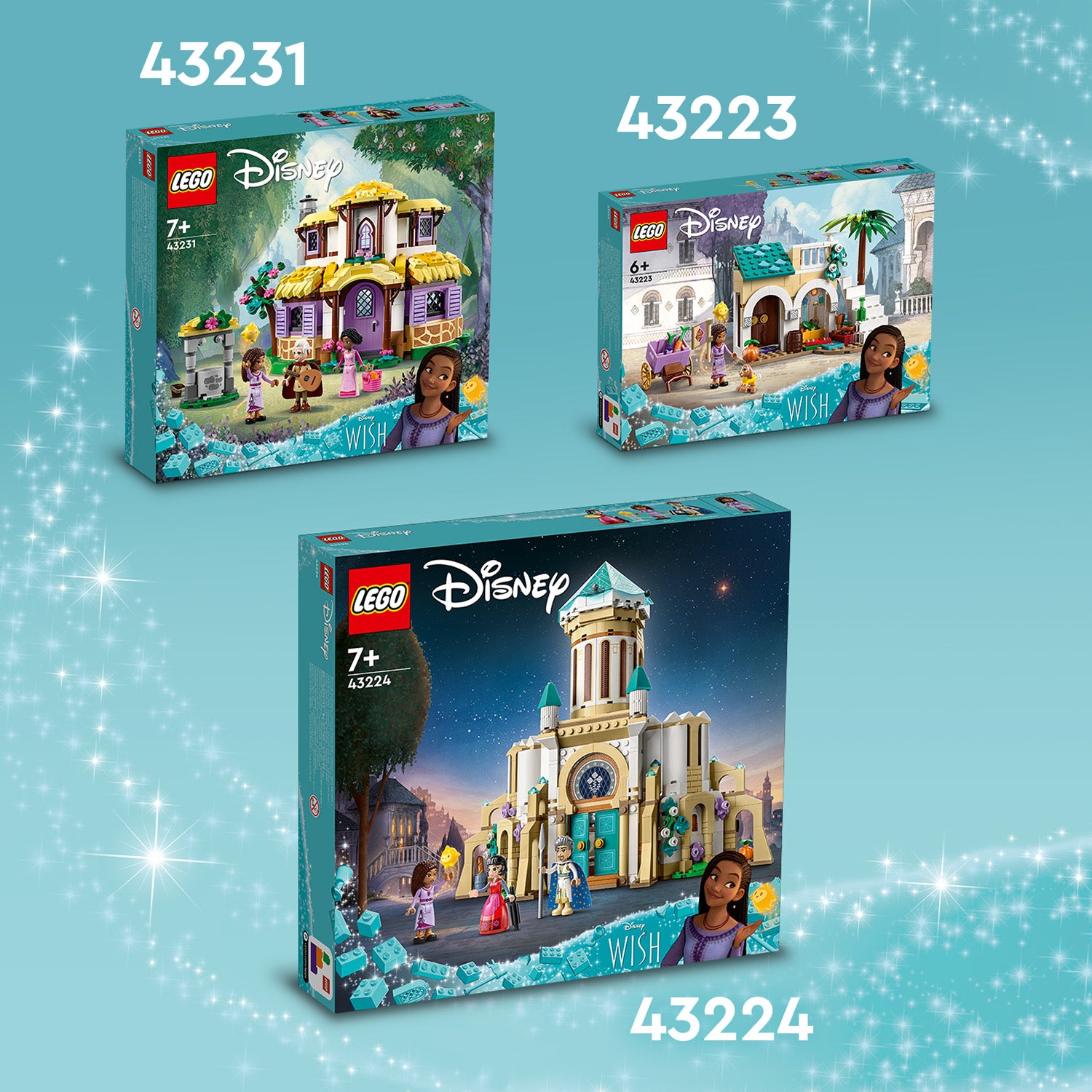 Lego 43231 Disney Wish Ashas Cottage Building