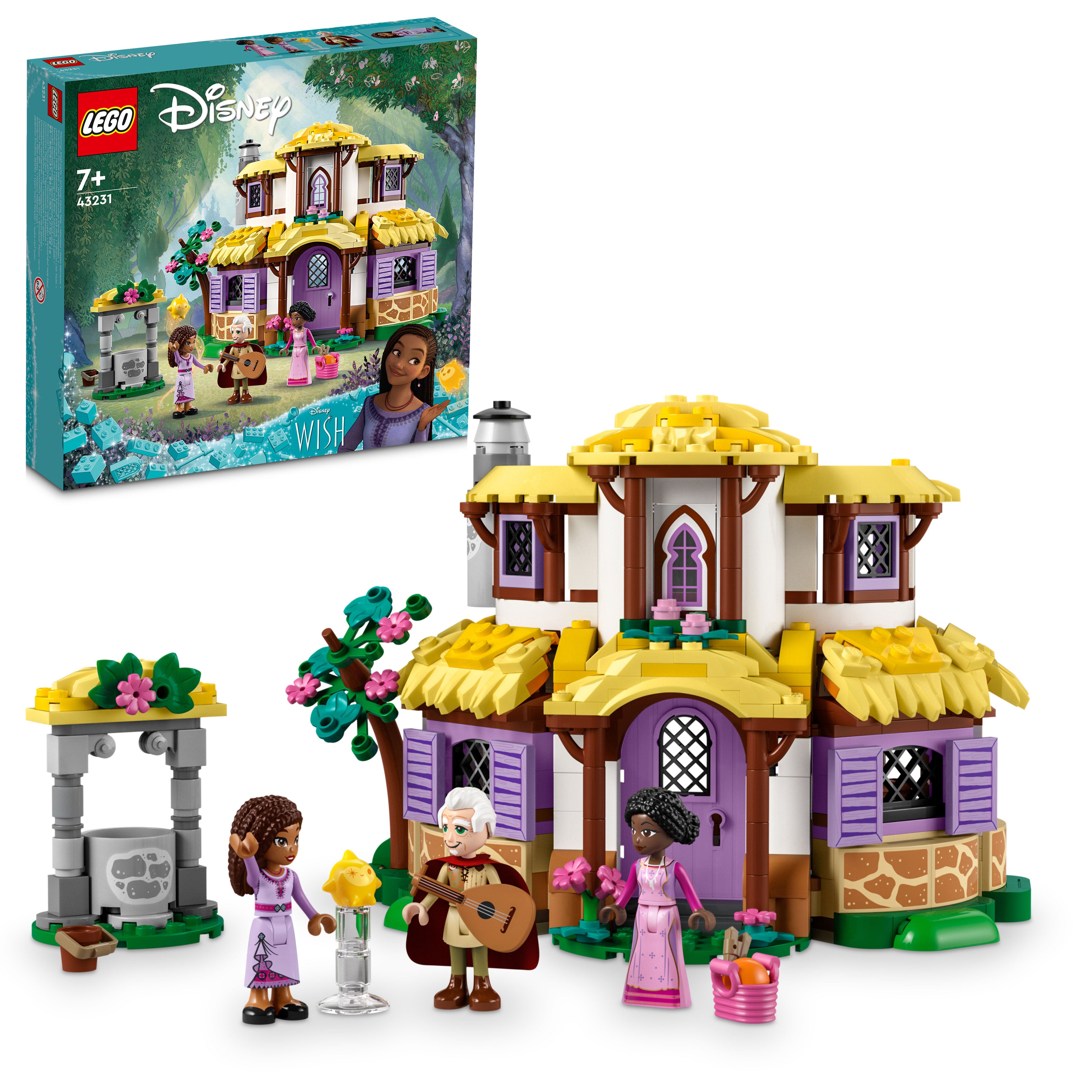 Lego 43231 Disney Wish Ashas Cottage Building