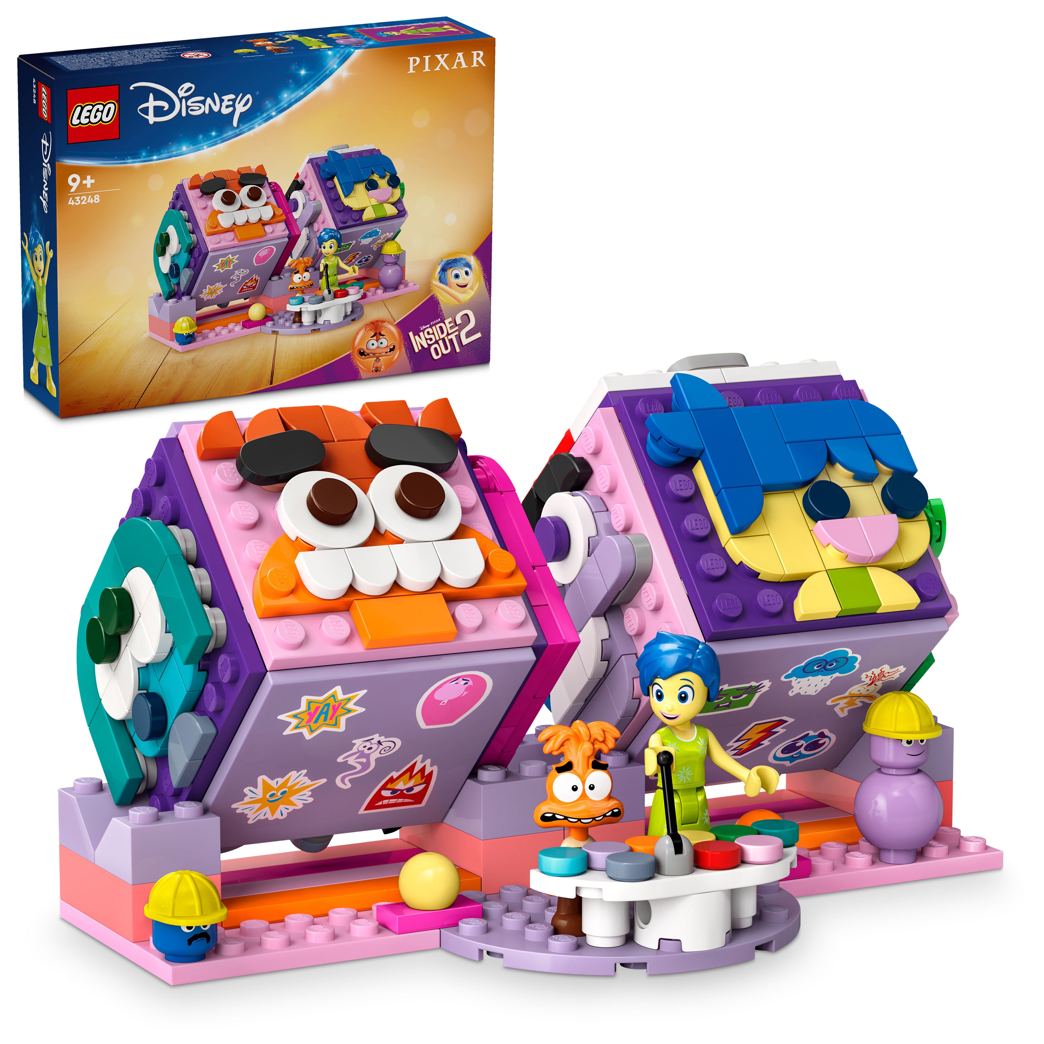 LEGO 43248 Inside Out 2 Mood Cubes