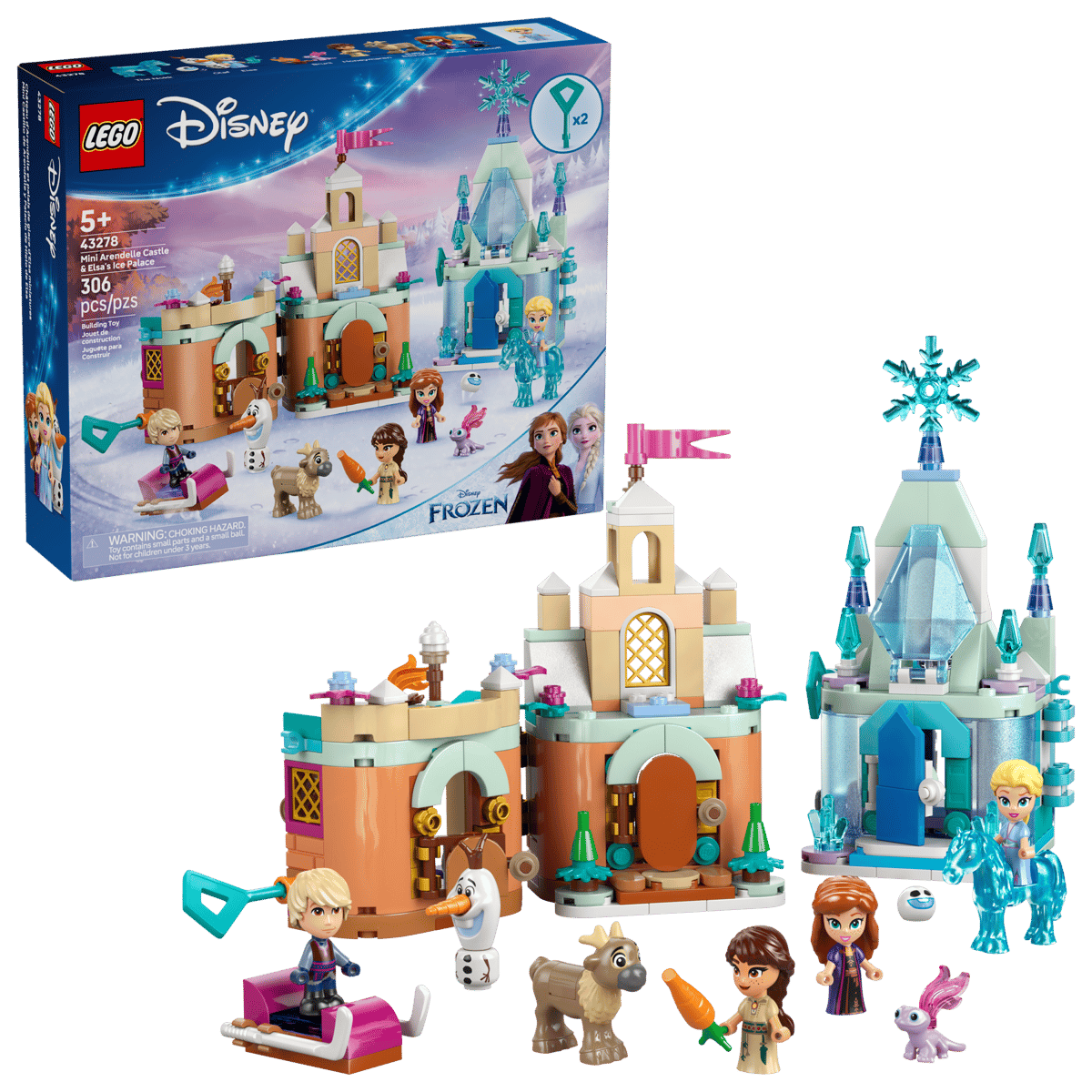Lego 43278 Mini Arendelle Castle &