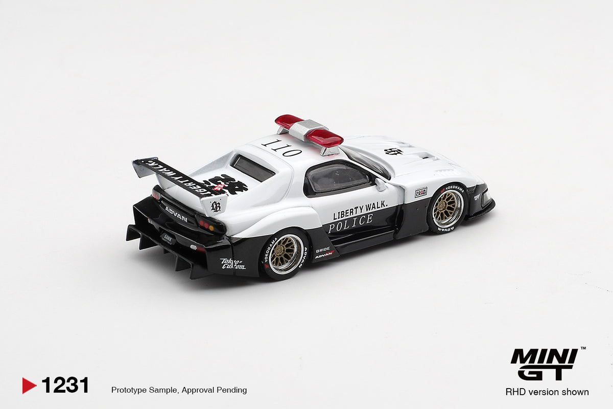 Mini GT Mazda RX-7 Super Silhouette Police 1:64