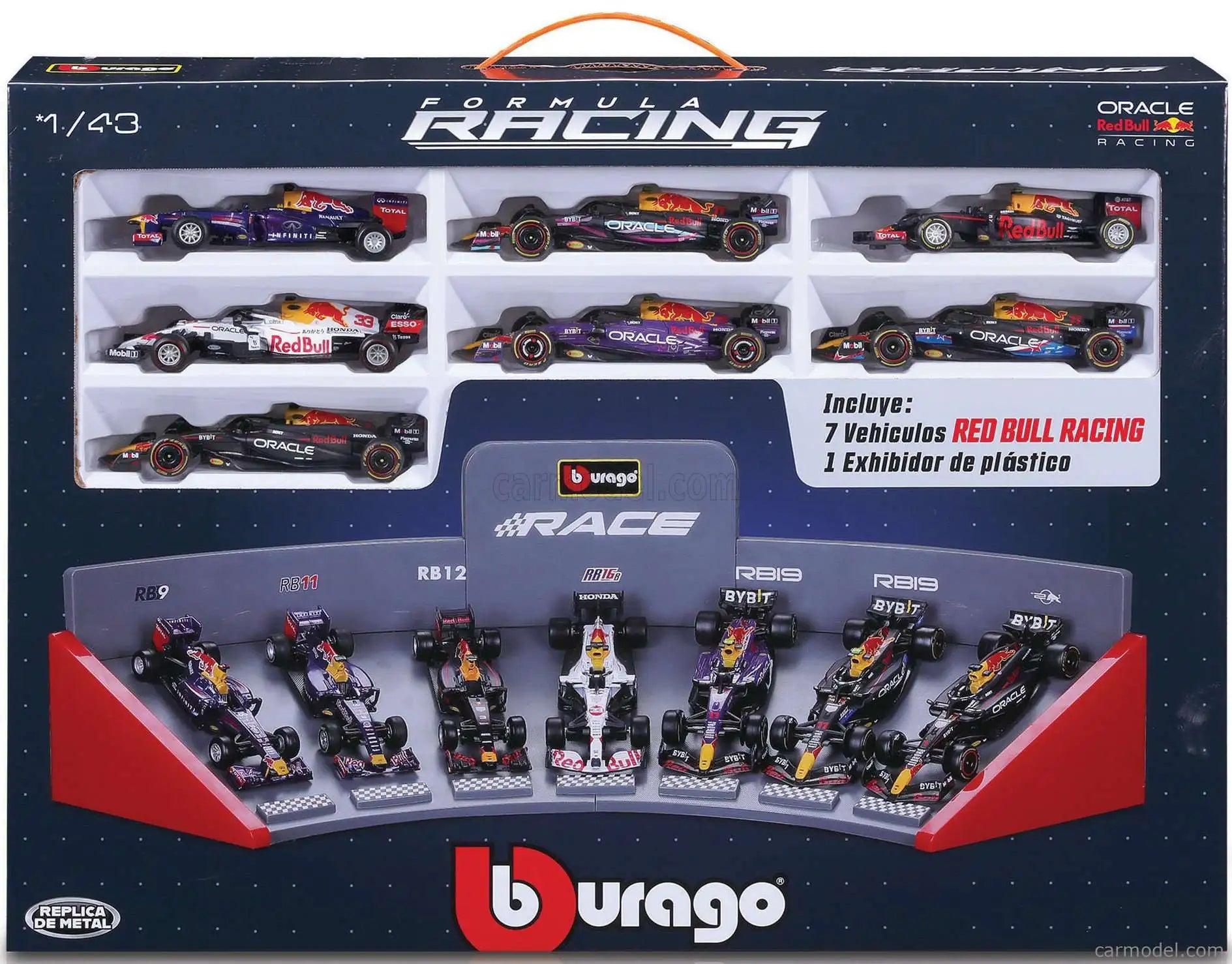 Bburago Red Bull 1:43 Scale Deluxe Gift Set