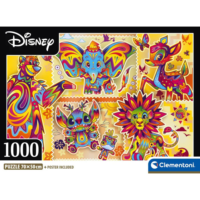 Clementoni 1000 Piece Jigsaw Disney Art