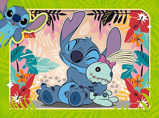 Disney Stitch 12/16/20/24 Piece Jigsaw Puzzle