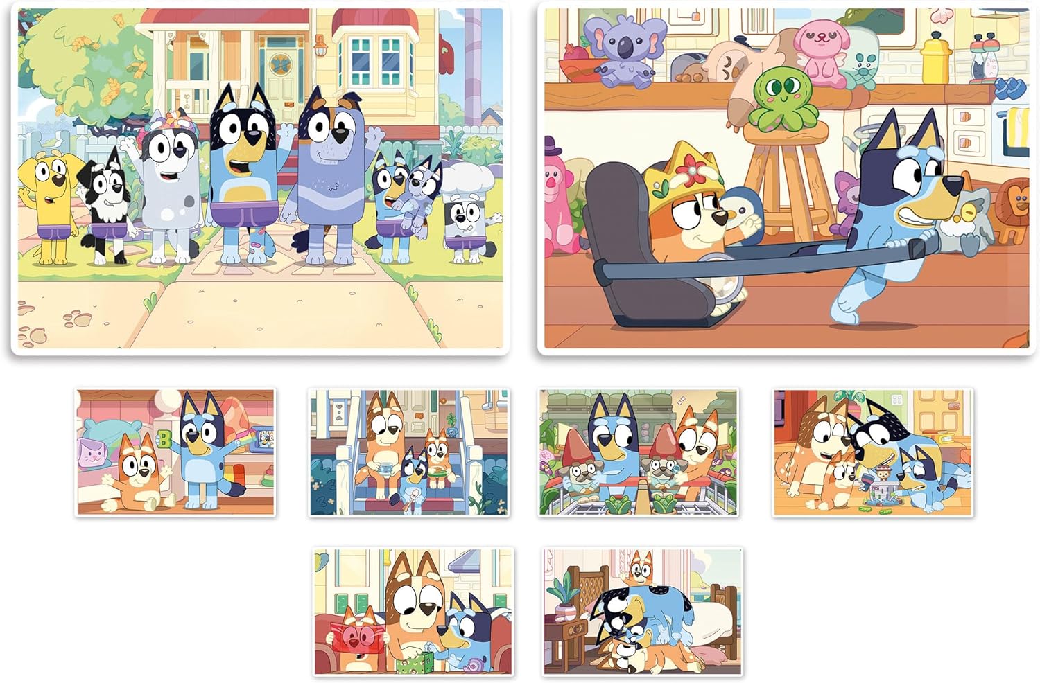 Clementoni Edukit 4in1 Bluey and Friends Jigsaw