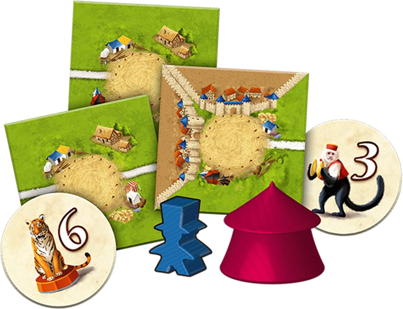Carcassonne Under The Big Top Expansion Pack 10
