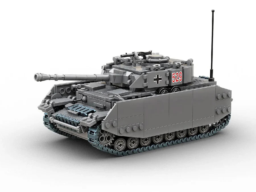 Build Army Panzer IV Ausf Medium Tank 950 pieces