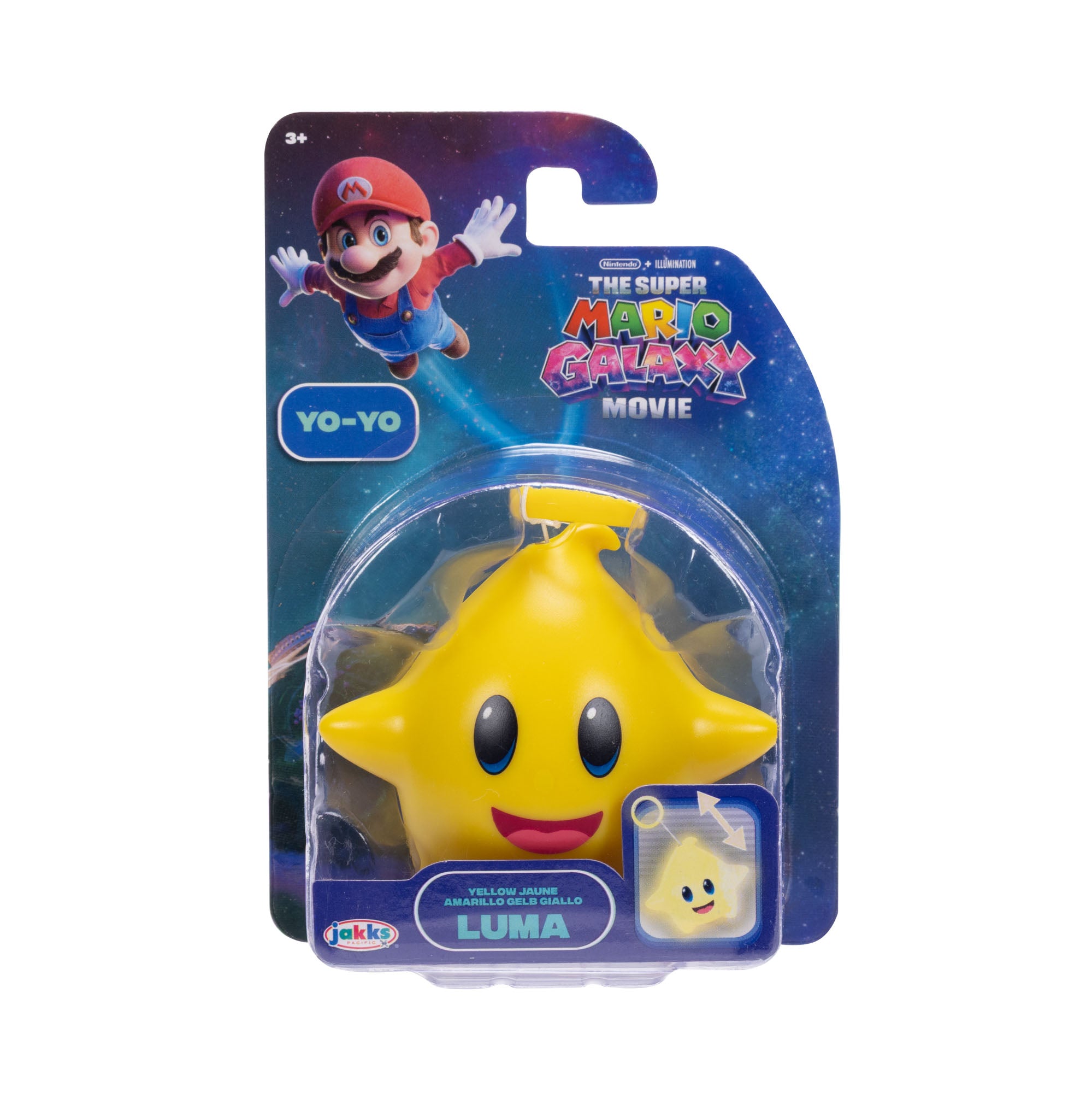 The Super Mario Galaxy Movie: Luma Star Yo-Yo Assortment