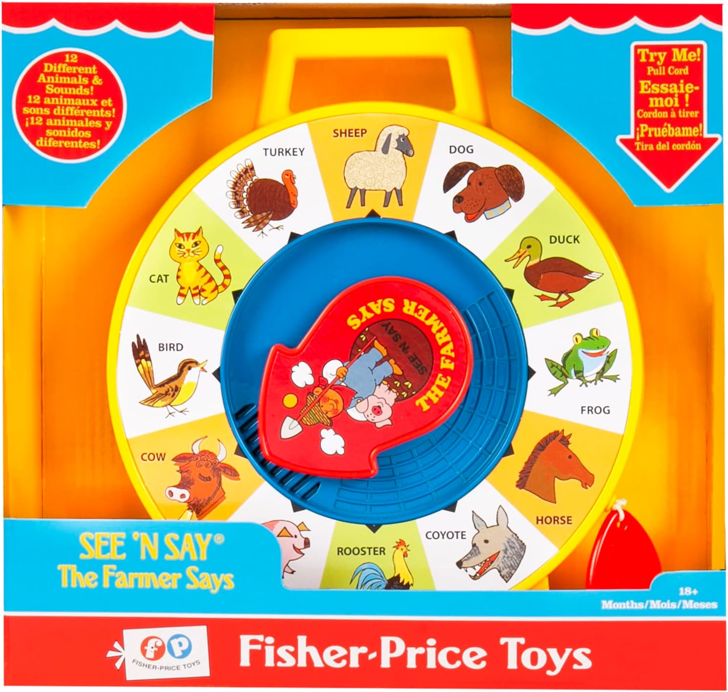 Fisher Price Retro See N Say The Farmer Says