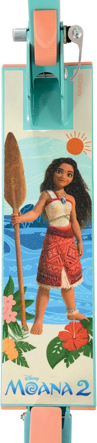 Moana 2 Folding In Line Scooter with Lights