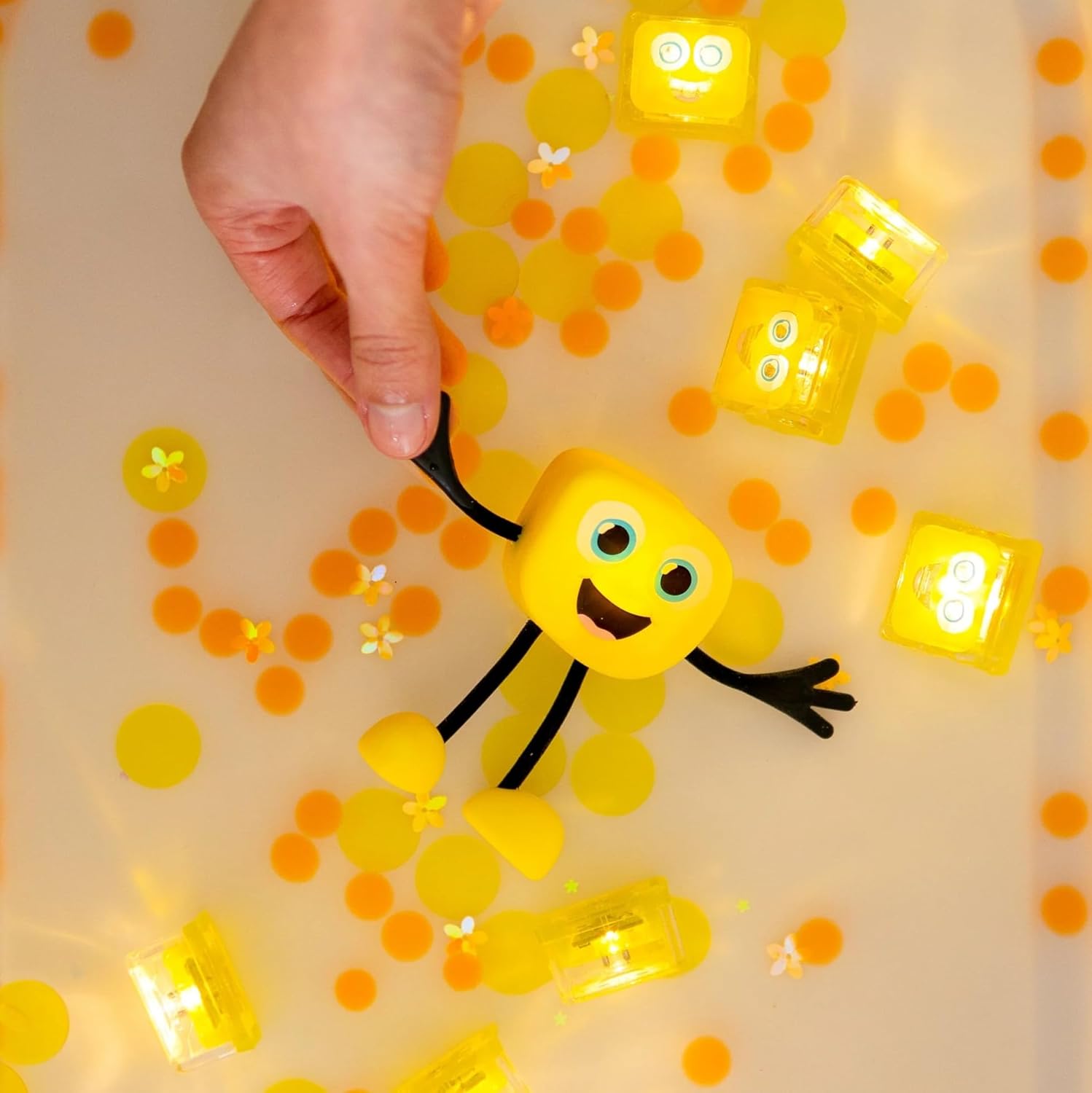 Glo Pals Light Up Sensory Toy Character Pack Yello