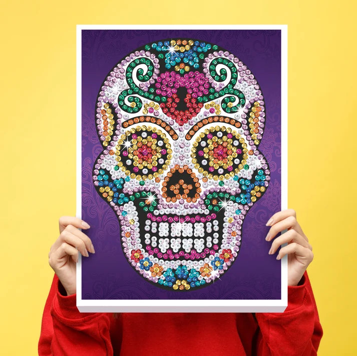 Kitfix Sequin Art Sugar Skull
