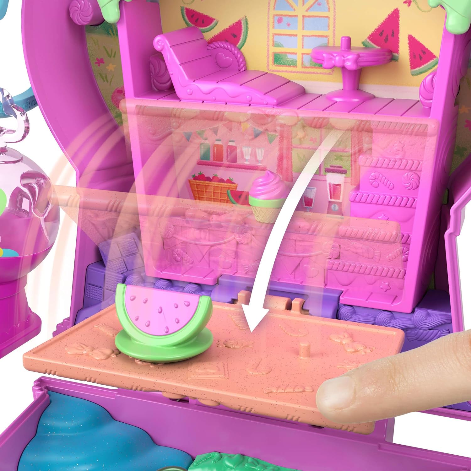 Polly Pocket Gumball Kitty Compact