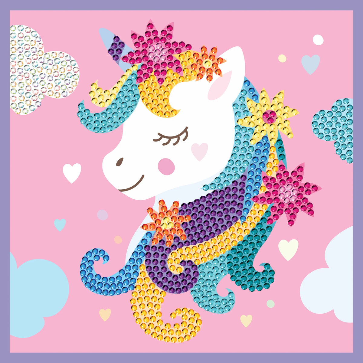 Kitfix Diamond Art Flower Unicorn
