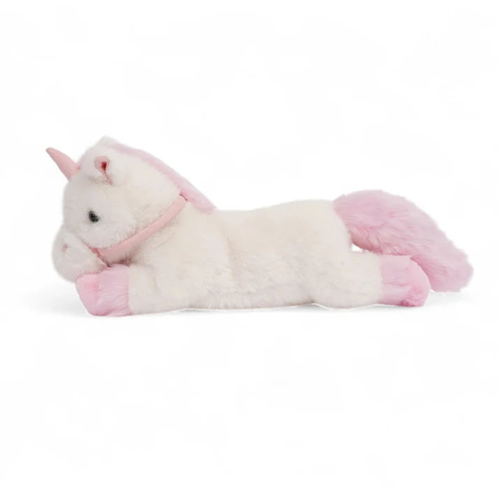 Spirit Unicorn White & Pink Plush Toy