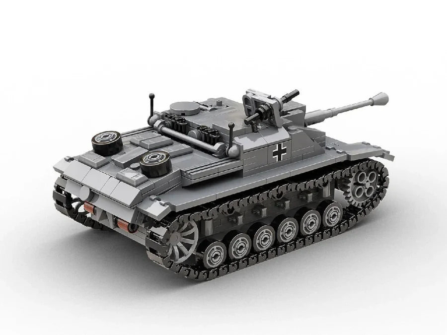 Build Army StuG III Tank Destroyer 660 pieces