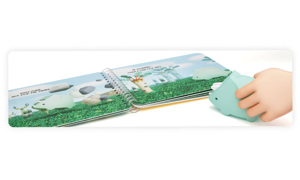 Halftoys Picture book - Tricera