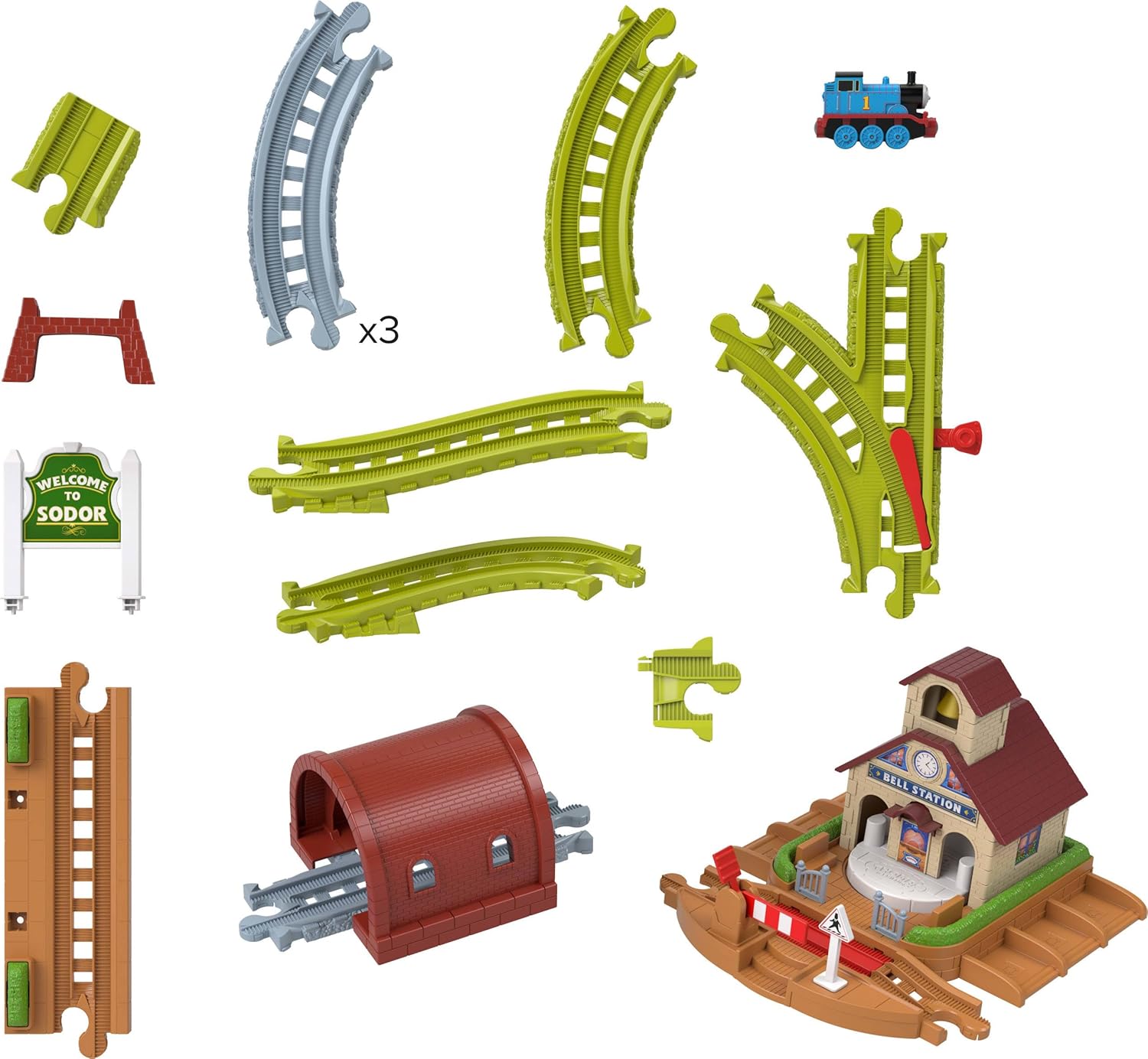 Thomas & Friends Bell Station Train Set