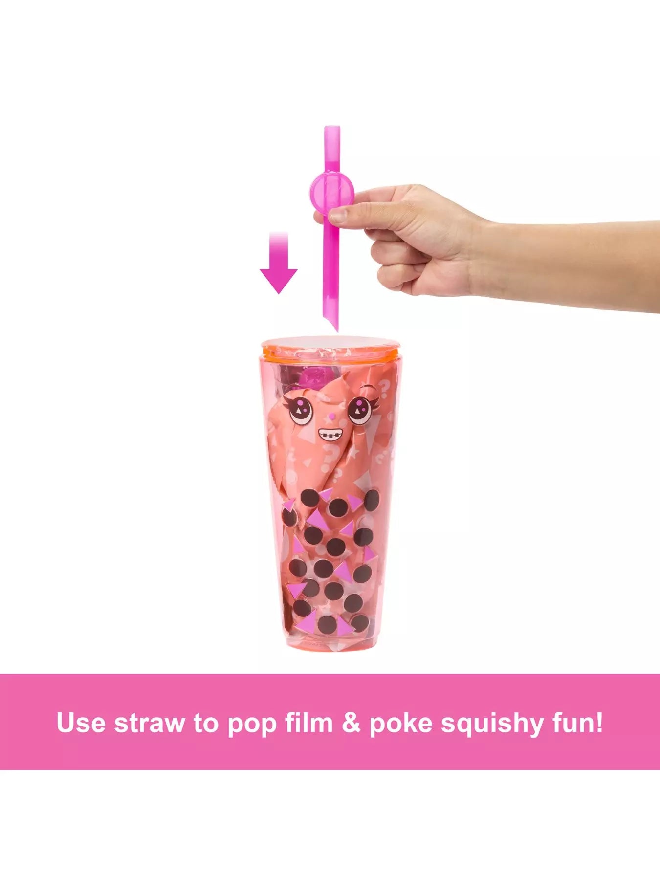 Barbie Pop Reveal Bubble Tea Series Doll Red