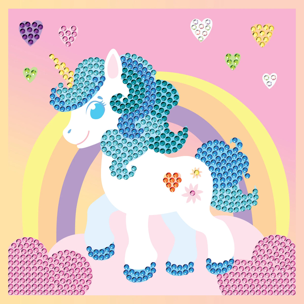 Kitfix Diamond Art Rainbow Unicorn