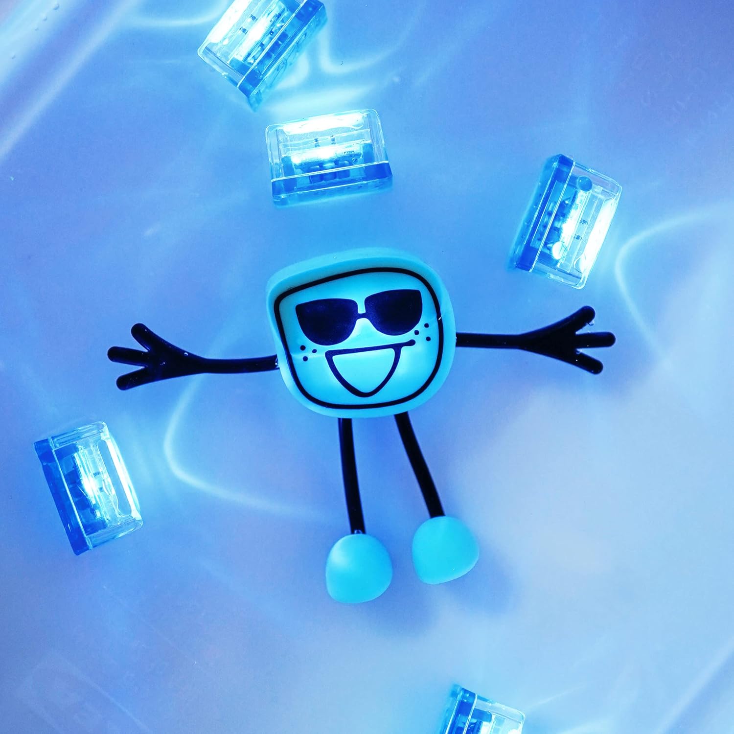 Glo Pals Light Up Sensory Toy Character Pack Blue
