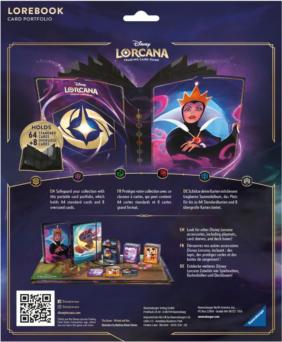 Disney Lorcana - 10 Page Portfolio - Maleficent