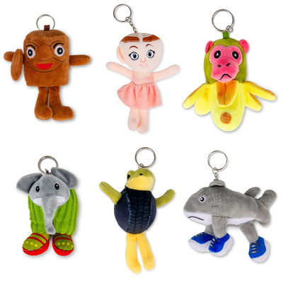 Brainrot Plush Keychain