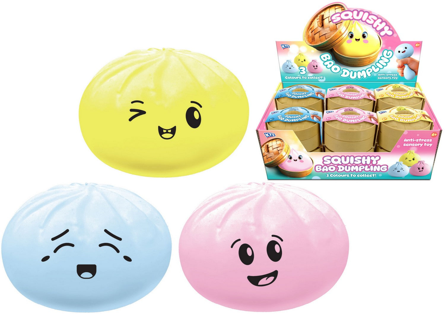 Squishy Bao Buns Assortment