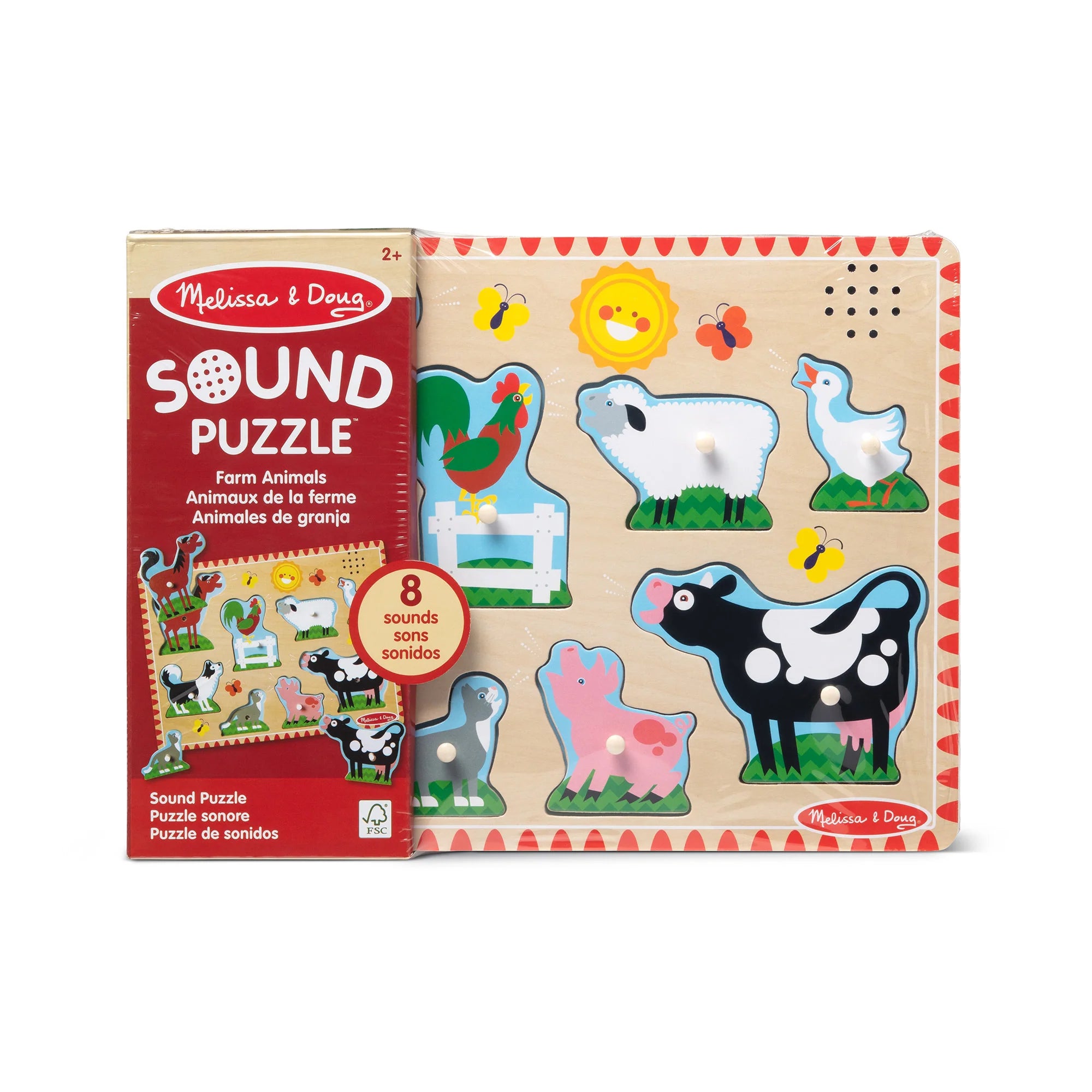 Melissa and Doug Farm Animals Sound Puzzle