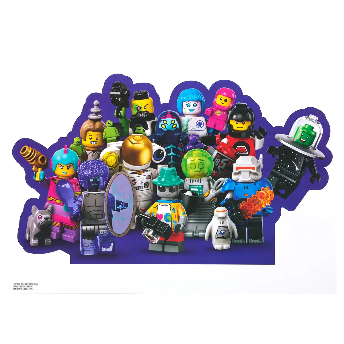 Lego Minifigure Collage 4 Puzzle 500 Pieces