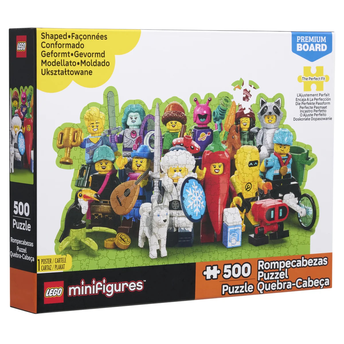 Lego Minifigure Collage 3 Puzzle 500 Pieces