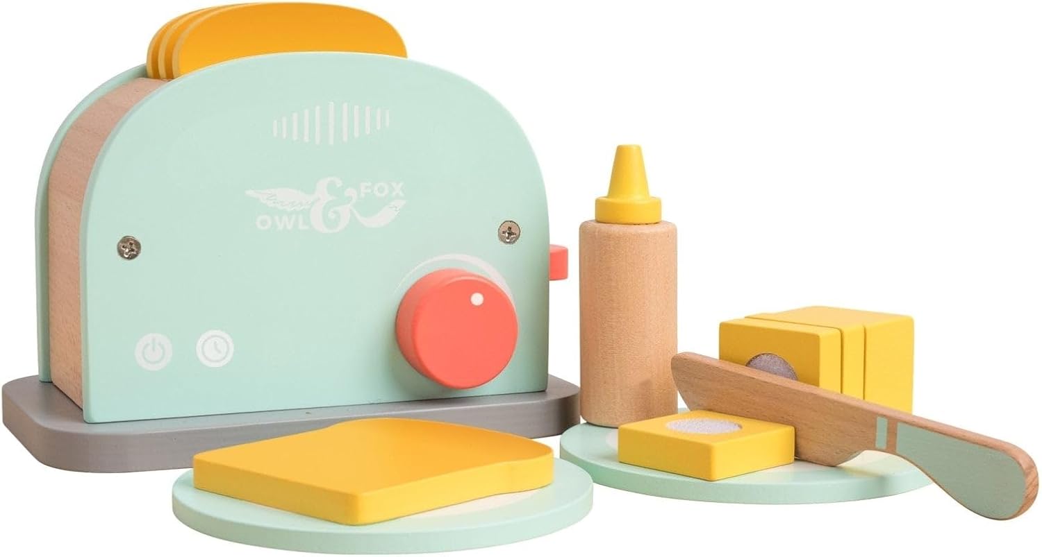 Owl & Fox Wooden Toaster