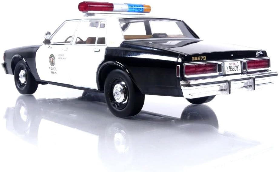 Greenlight Terminator 2 1987 Chevorlet Caprice Metropolitan Police Cruiser 1:18 Die Cast