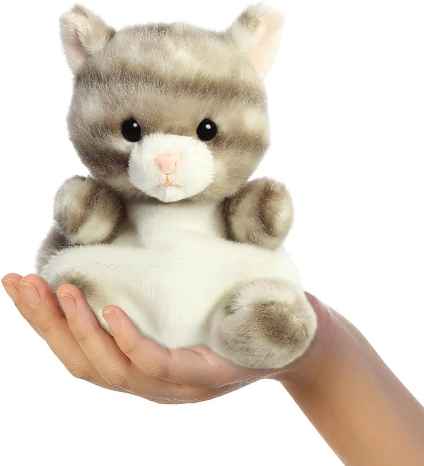 Palm Pets Silver Kitty Cat 5In