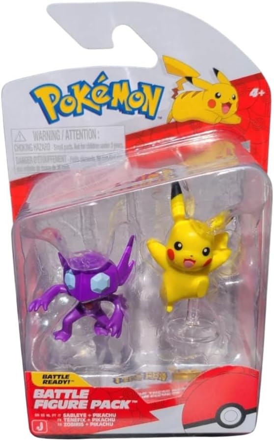 Pokemon Pikachu & Sableye 5cm Battle figure Pack