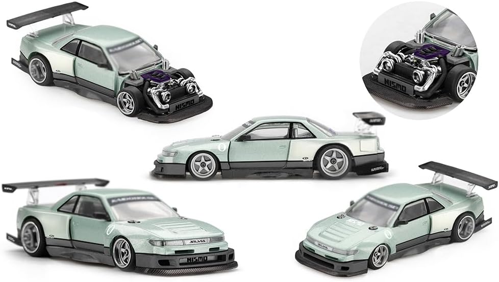 Mini GT Nissan Sylvia S13-R Kaido Works V1 1:64