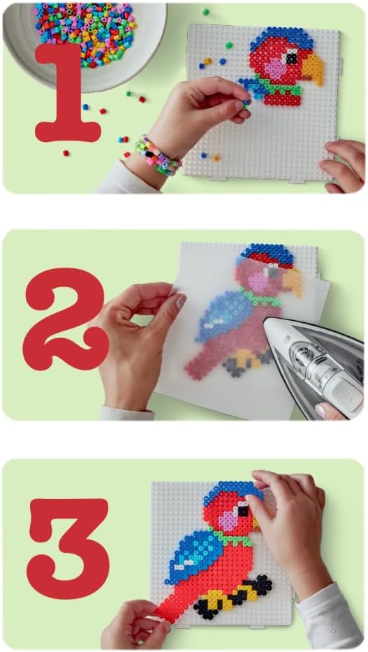 Hama Beads 10000 Bead Bucket Set