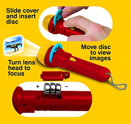 National History Dinosaur Torch & Projector