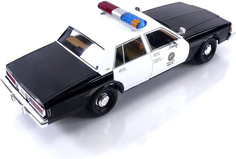 Greenlight Terminator 2 1987 Chevorlet Caprice Metropolitan Police Cruiser 1:18 Die Cast