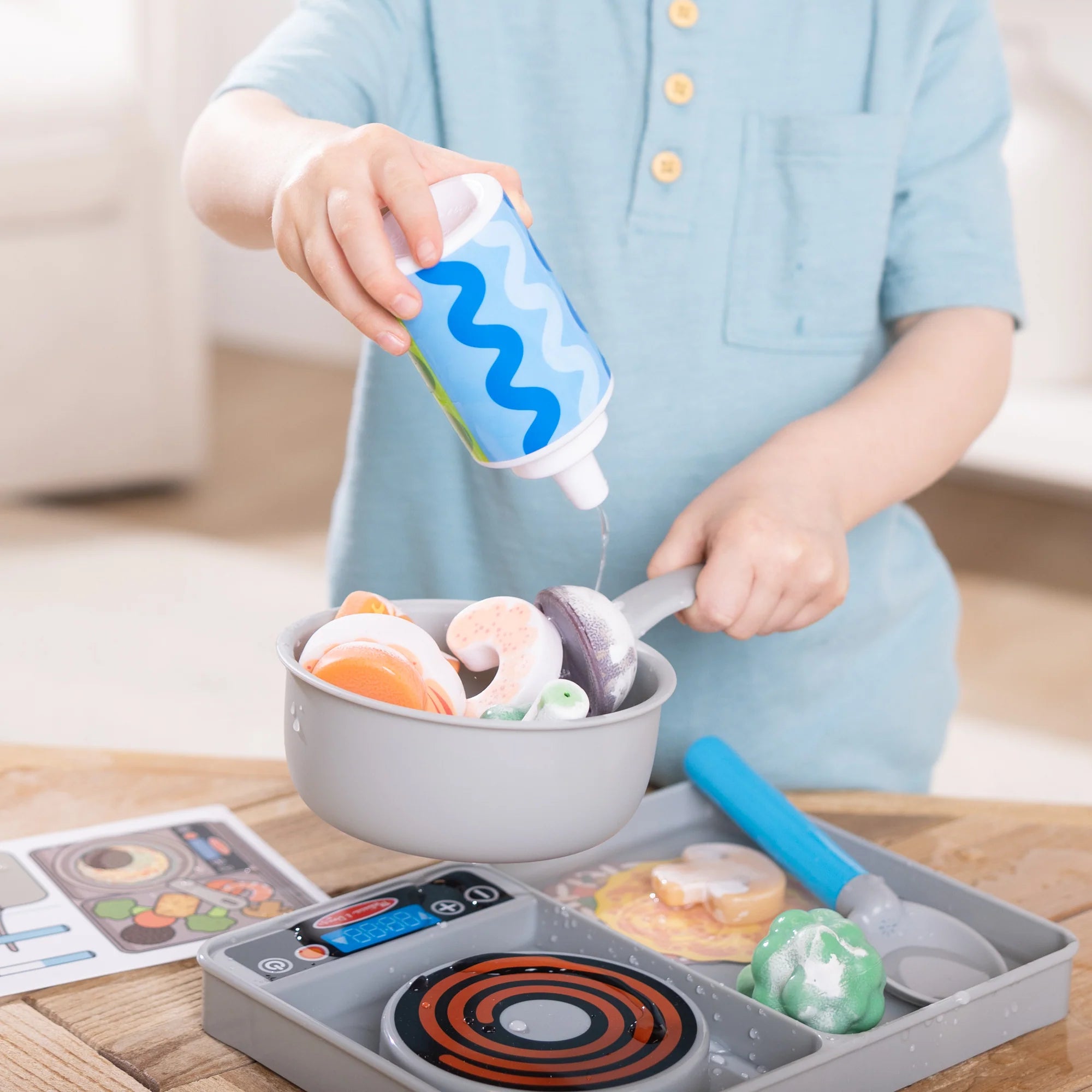 Melissa & Doug Playset SimmernStir Stove Top