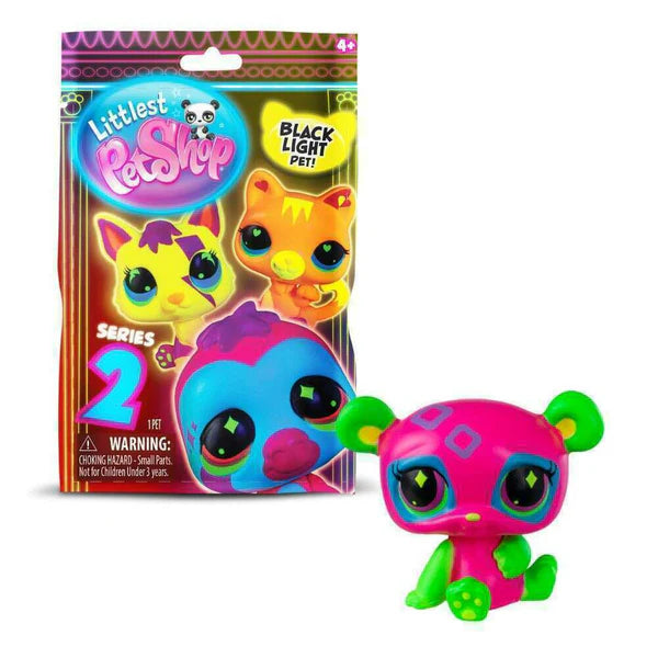 Littlest Pet Shop Black Light Pets Series 2