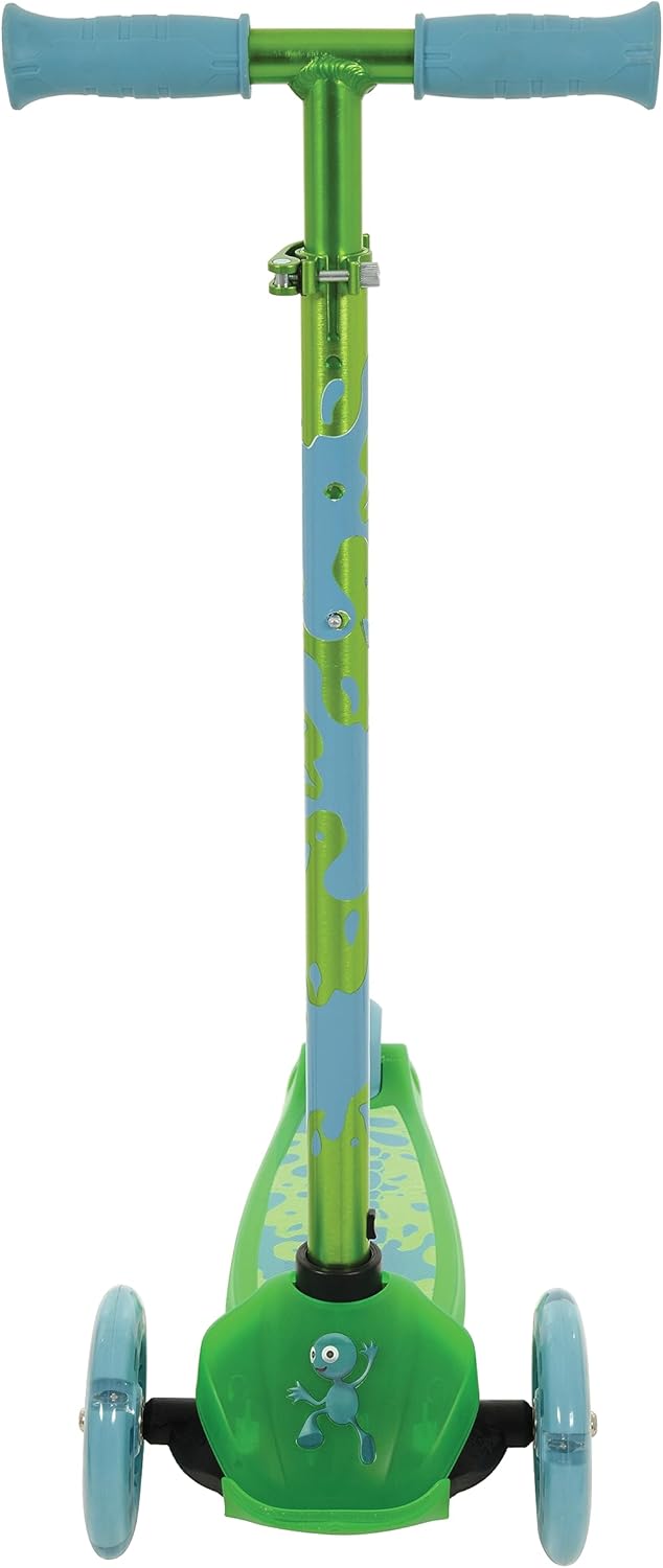 Squish Mini Flex LED Tilt Scooter - Green