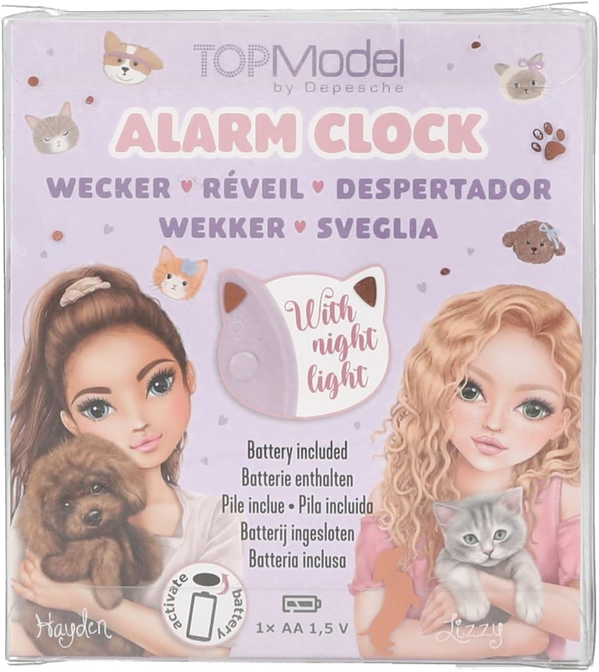 TOPModel Alarm Clock Kitty