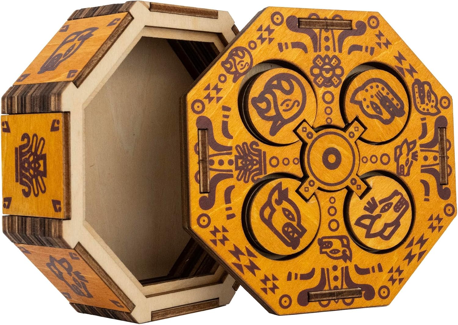 True Genius Aztec Family Chest Puzzle