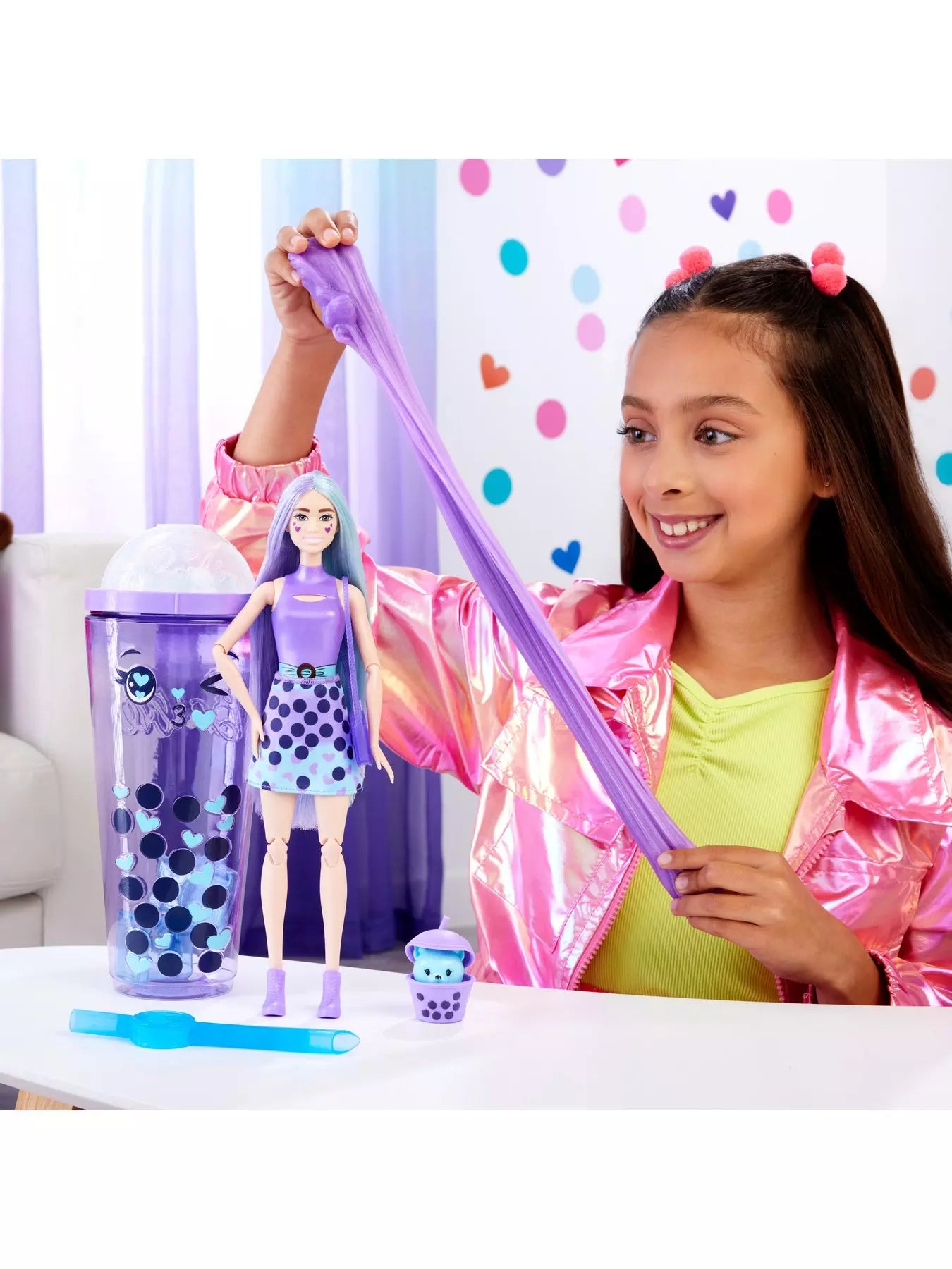 Barbie Pop Reveal Bubble Tea Series Doll Purple