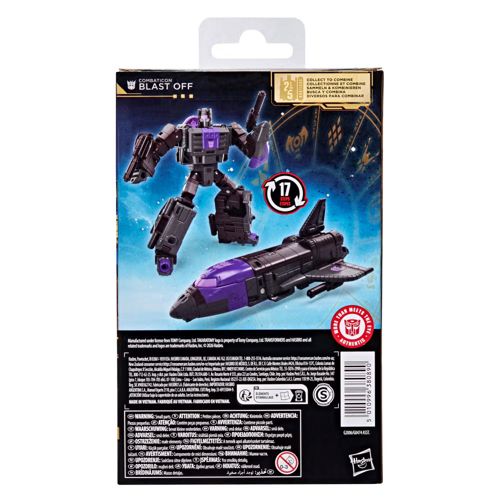 Transformers Age Of The Primes Combaticon Blast Off