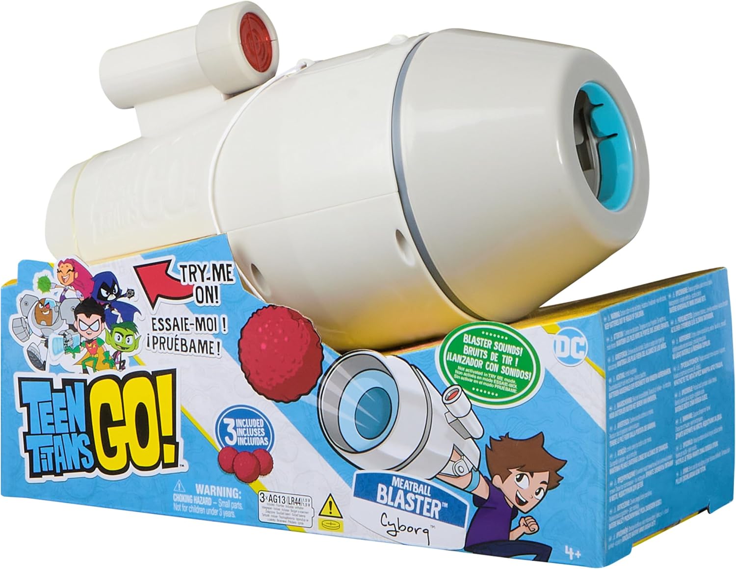 Teen Titans Go! Cyborgs Meatball Blaster